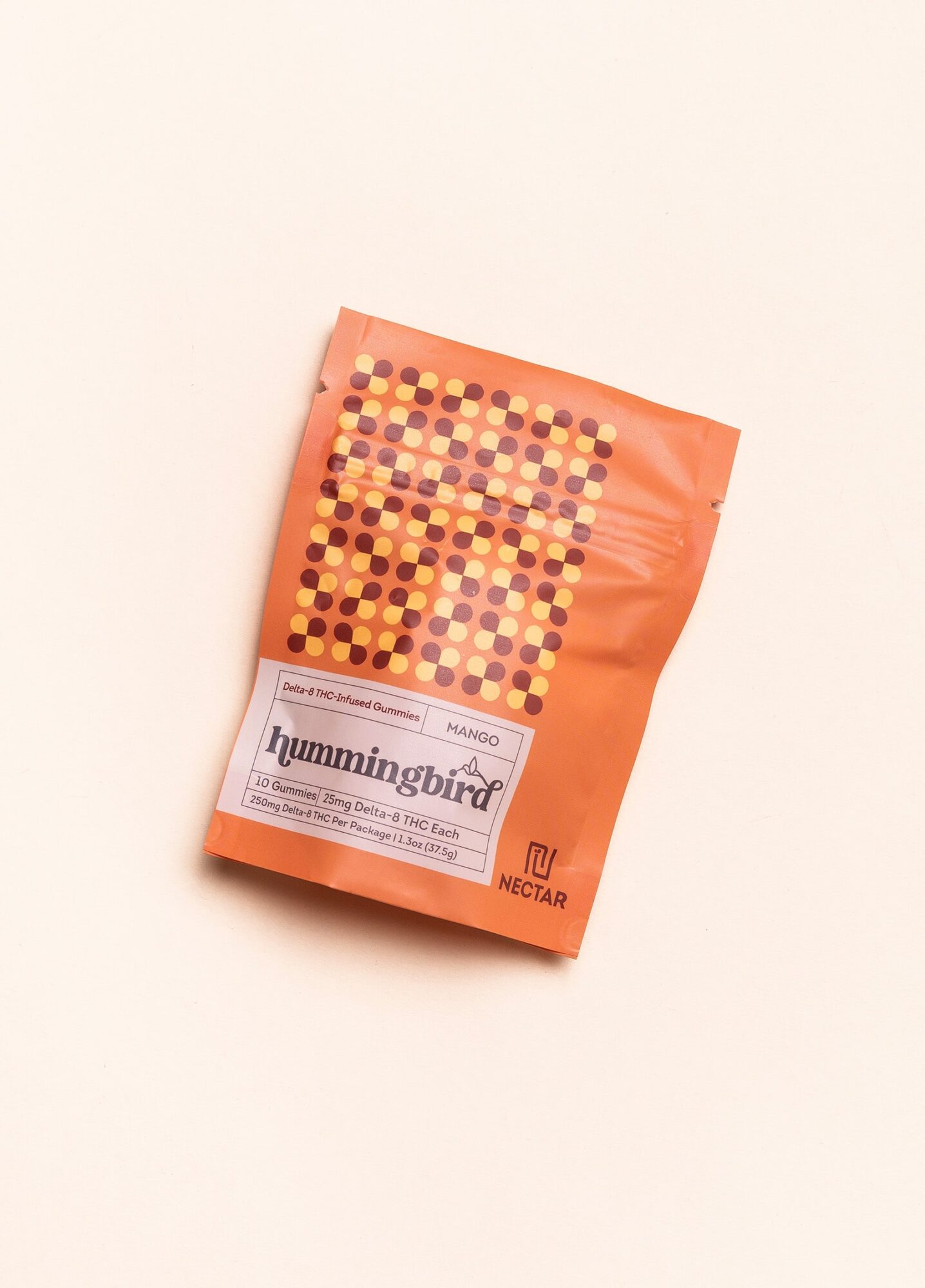 Hummingbird Mango Delta-8 gummy package