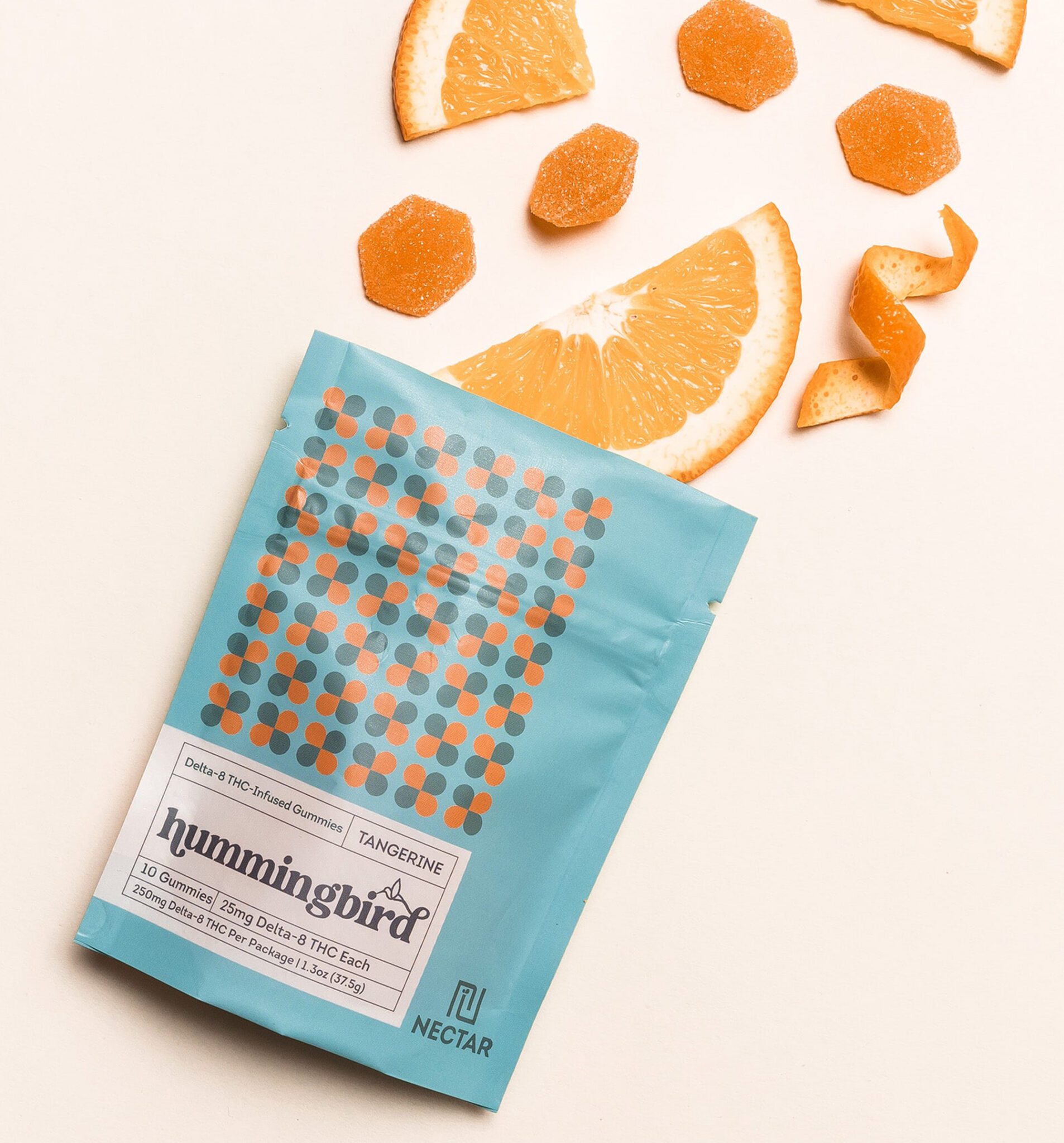 Tangerine Gummies | Nectar Delta-8 THC Products